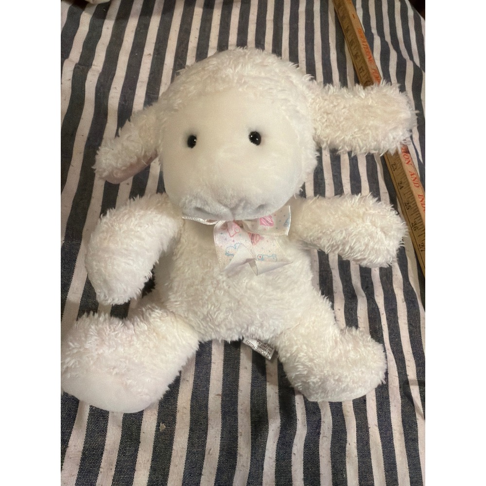 Soft Dreams Musical Wind Up Lamb Plush Sheep Lullaby Nursery Toy 10in